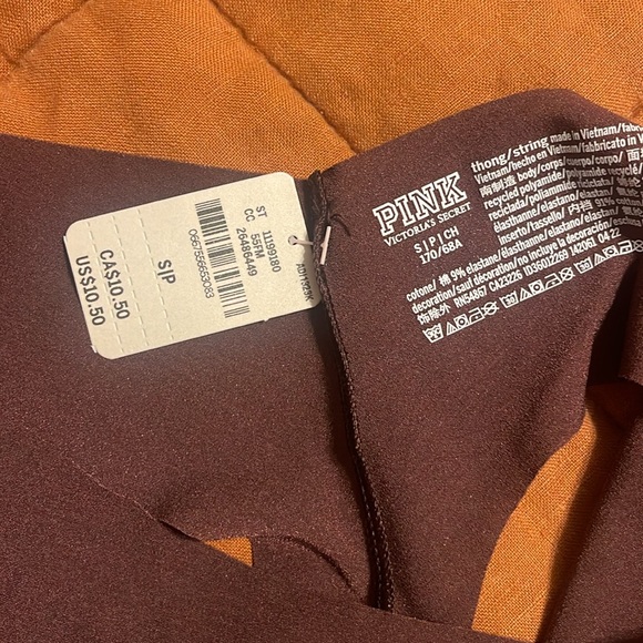 VS PINK - seamless thong - size small - NWT - Picture 4 of 4
